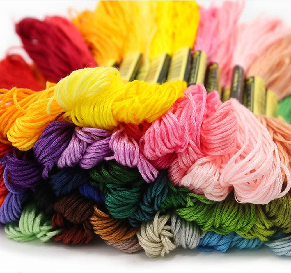 Aakriti Rainbow Embroidery Floss Skeins Friendship Bracelets Floss