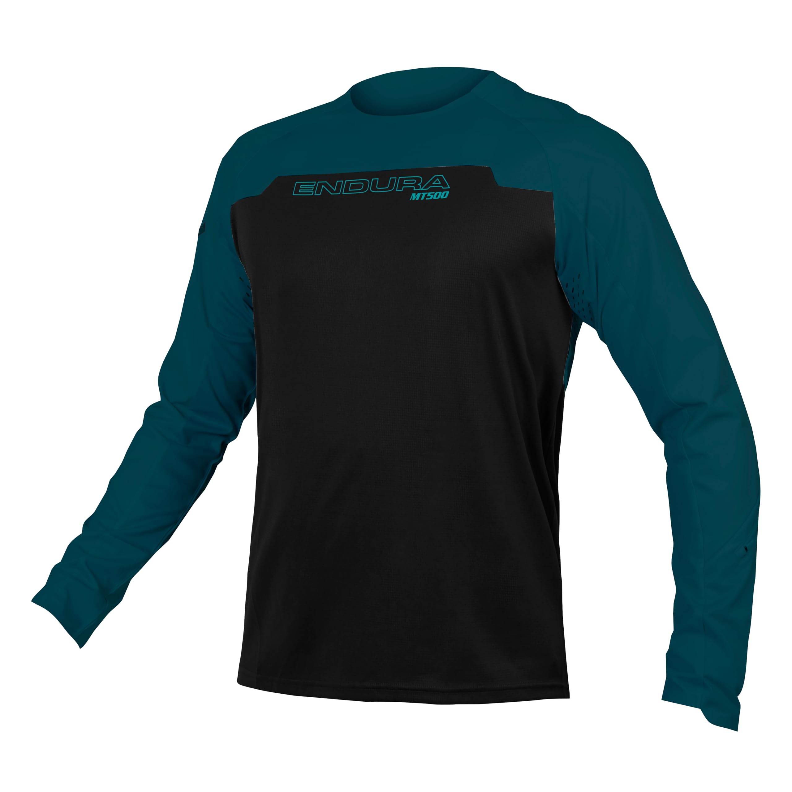 Endura Men's Barra Blue Mt500 Mountain Cycling Jersey Burner Long Sleeve XX-Large