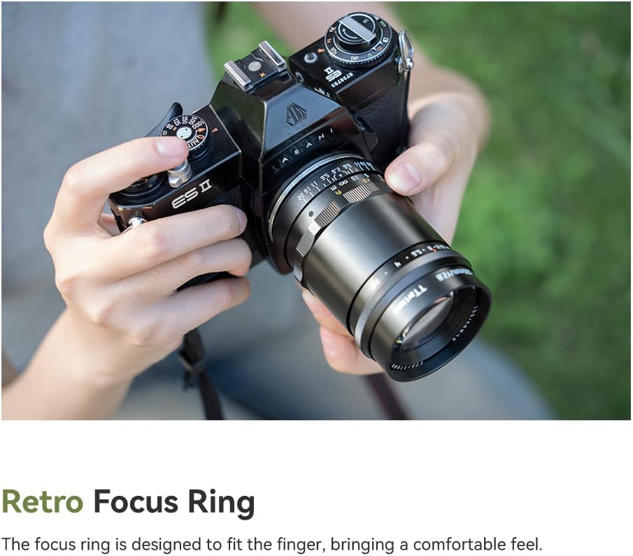 TTArtisan 100mm F2.8 Full Frame Bubble Bokeh Lens Camera Lense Compatible with M42 Mount Camera Lens