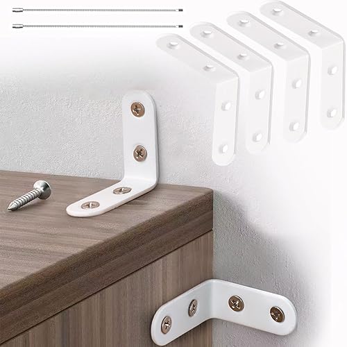 Anclajes para muebles, pequeñas correas estéticas para muebles, aparadores, paredes, anclaje de seguridad para muebles a prueba de niños y bebés, tu