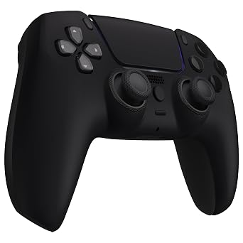 MODDEDZONE M Series Custom controller for PS5 - Wireless, OEM-Quality Custom Designs for Playstation 5 Controller- Diverse & Unique Styles for Enhanced Gaming (Soft Black)