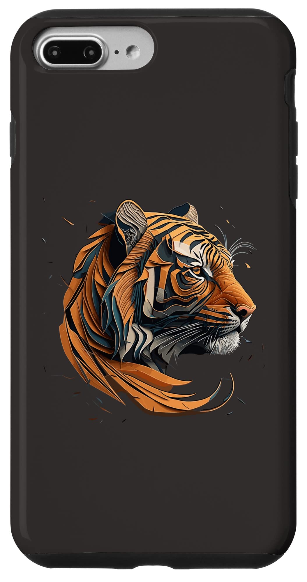 iPhone 7 Plus/8 Plus Paper Cut Tiger Case