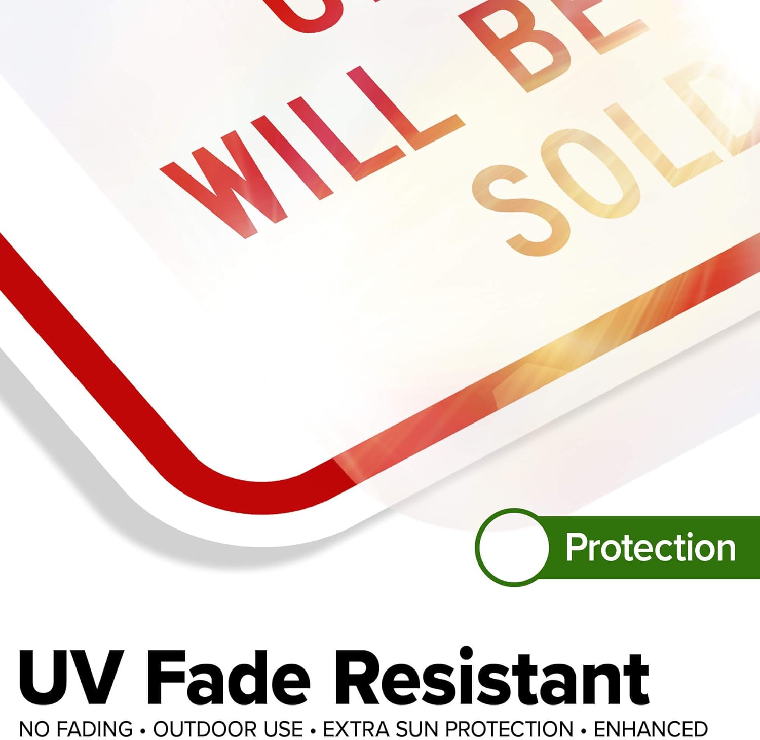 Don't Even Think About Parking here Unauthorized Vehicles Will Be Crushed, Towed, And Sold For Scrap Metal Sign, 24"x30" .063 Aluminum, Indoor/Outdoor Use, USA MADE By My Sign Center