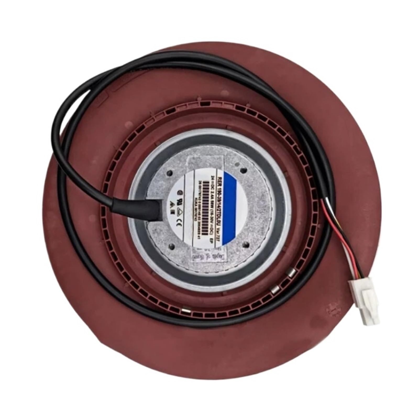 Ventilateur RER 190-38 14 2TDLOU centrifuge compact sans plaque métallique