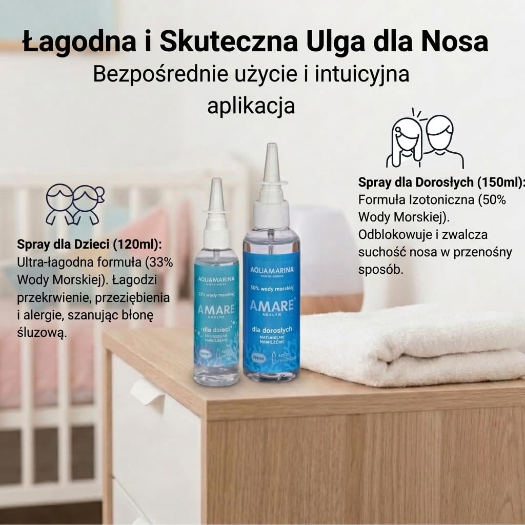 Zestaw Rodzinny Zdrowie Nosowe i Ustne | Spray 120ml+150ml+Płukanka 250ml+Woda Morska 24x30ml
