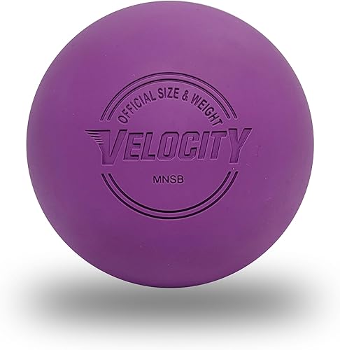 Miniatura 105 de Pelotas de lacrosse Velocity - 1, 2, 3, 6, 12, 18, 24, 36, 60 y 120 paquetes - para práctica, tamaño oficial aprobado por la NFHS y la universidad