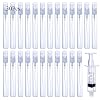 30Pcs 3ml/0.101 Oz Portable Mini Refillable Clear Glass Empty Sprayer Perfume Bottles Cosmetic Atomizers Spray Bottle Container for Travel Party Must Makeup Tool (30Pcs 3ml Glass Perfume Bottles)
