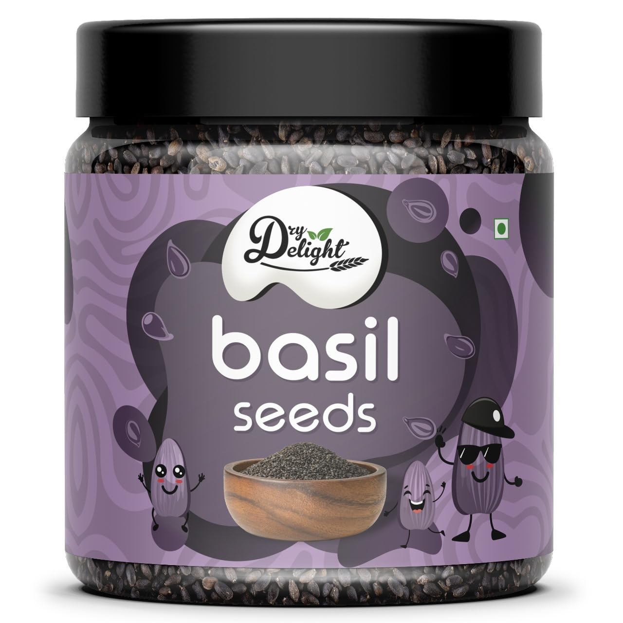 Dry Delight Basil Seeds - Premium Edible Seeds for Health and Wellness | Natural Superfood (200 Grams) (B0D2687GRW) Amazon Price History, Amazon Price Tracker