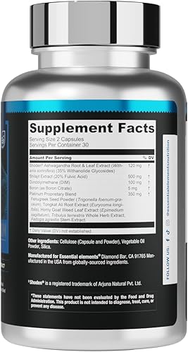 Miniatura 8 de Essential Elements T-Hero Platinum - Soporte diario de testosterona para hombres - Promueve la vitalidad y la unidad - Suplemento de testosterona