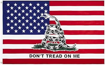 Amazon.com : KENPMA 4-Piece Gadsden American Flag Set - 2nd