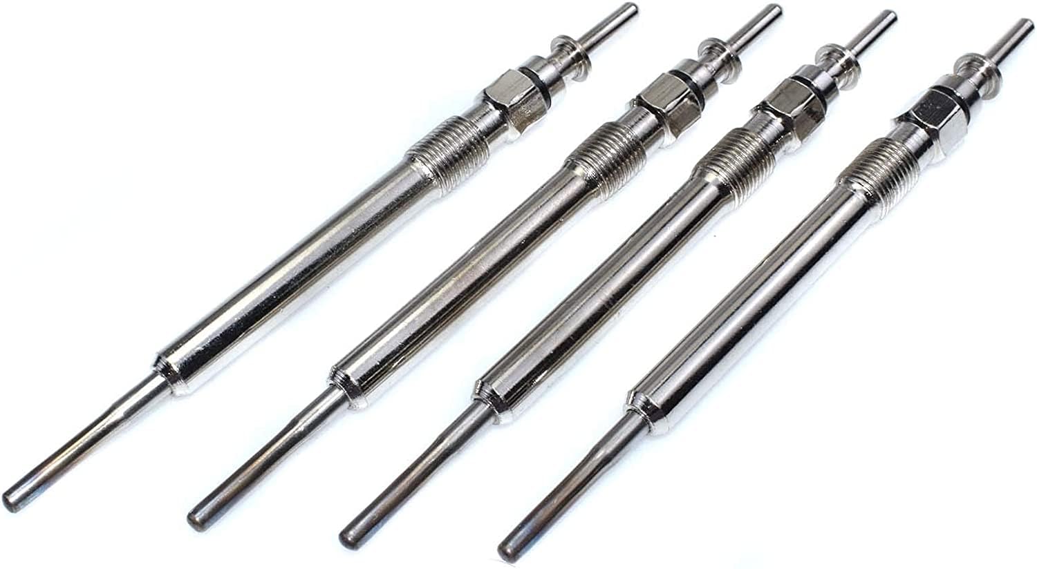 Partsline (Lot de 4) Bougie de Préchauffage compatible avec SÉRIE 1 2 3 4 5 X1 X2 X3 X5 X6 MI.NI F54 F55 F56 AURIS AVENSIS RAV4 VERSO 1.6 2.0 3.0 Diesel – Réf. OEM 12230035934 / 19850WA010