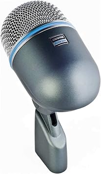 Shure BETA 52A Kick Drum Microphone - Supercardioid Dynamic Mic with High Output Neodymium Element, Locking Stand Adapter, Durabl Steel Mesh Grille and Shock Mount