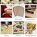 BUZIFU Papel Kraft Rollo(30 m x 30 cm, 80 g/m²), Papel de...