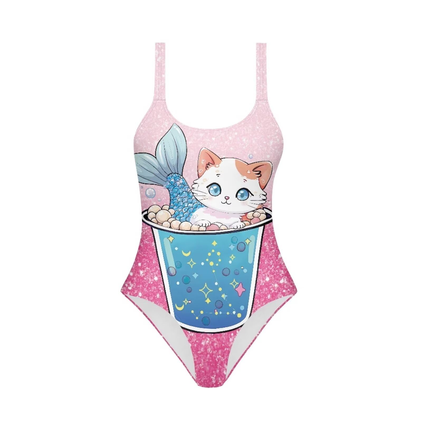 Ystardream Teen Girls One Piece Swimsuit Beach Athletic Bathing Suits Quick Dry
