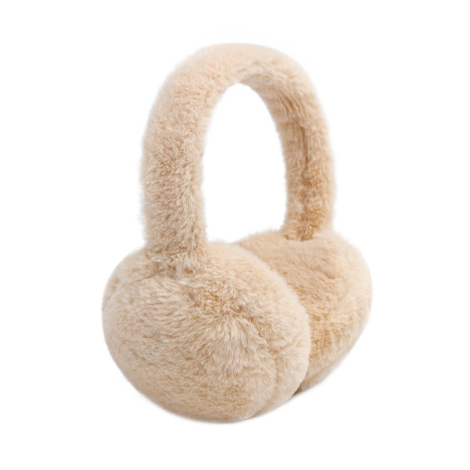 Kids Winter Earmuffs Baby Warm Ear Muff Girls Cute Furry Ear Warmers Boys Foldable Ear Covers for Cold Weather