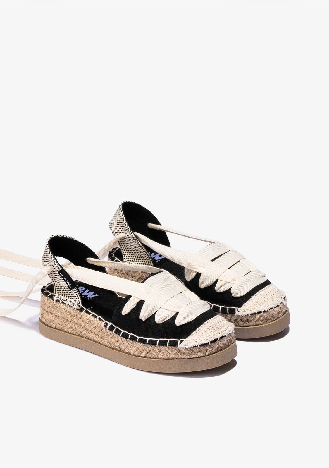B&W Break&Walk Espadrilles d'été pour Enfants - Sandales d'été en Jute avec Talons compensés pour Femme et Fille