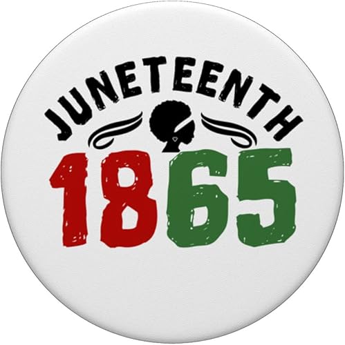 Miniatura 3 de Juneteenth 1865  Black History African American Pride Women PopSockets Swappable PopGrip