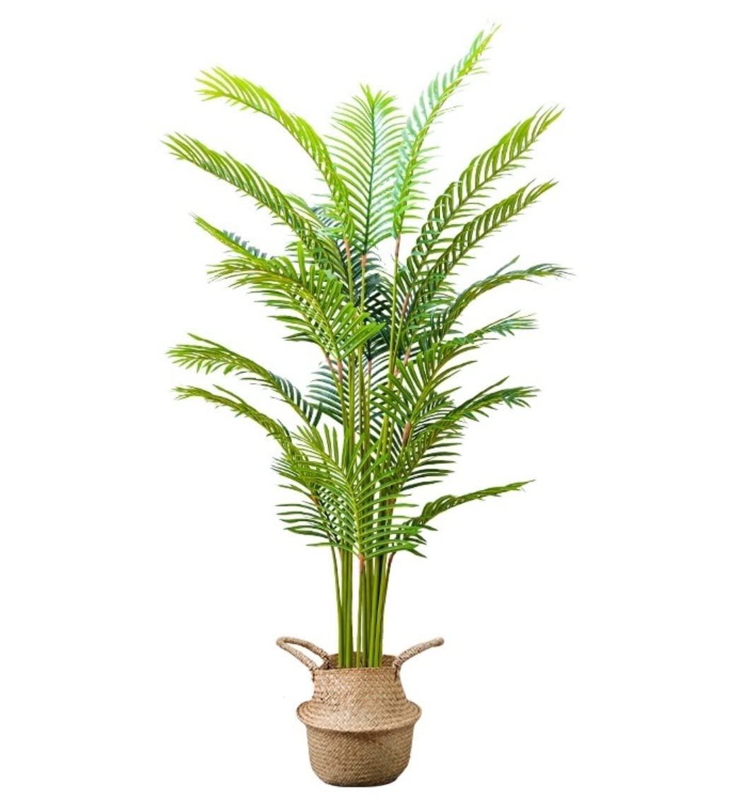 AYCDL Artificial Tree Plants Artificial Palm Trees Large Fake Tree For Indoor Outdoor Decoration Plants In Pot For Home Office Housewarming Decoration,Green-170cm,Green-170cm