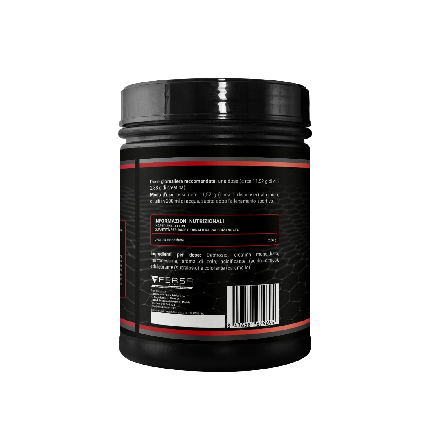 Healthy Fusion Creatina Monohidratada en Polvo | 2.8 g/dosis Creatina | Fórmula 100% pura sin aditivos | Creatina Micronizada 200MESH | Apoyo al Rendimiento y Desarrollo Muscular | 300g sabor cola
