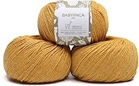Vista 89 de Juego de 6 madejas de 100% lana de alpaca bebé (10.58 oz) de peso DK, fabricadas en Perú, celestial suave y perfecto para tejer y hacer ganchillo