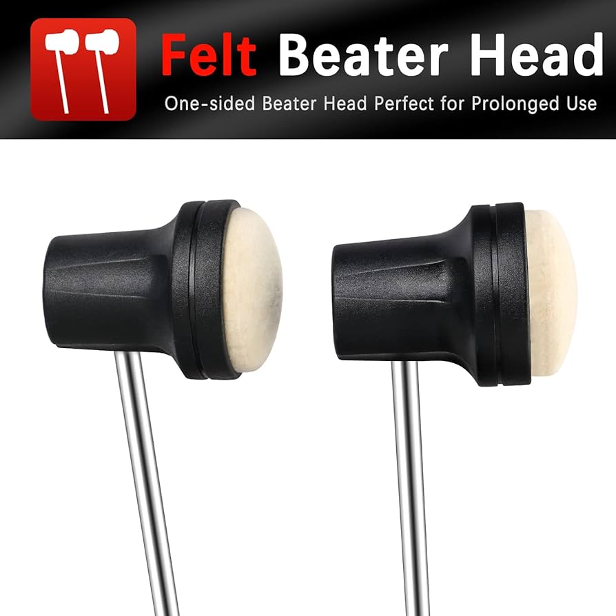 Amazon | RANMING (ランミング) ダブルバスドラムペダル ダブル