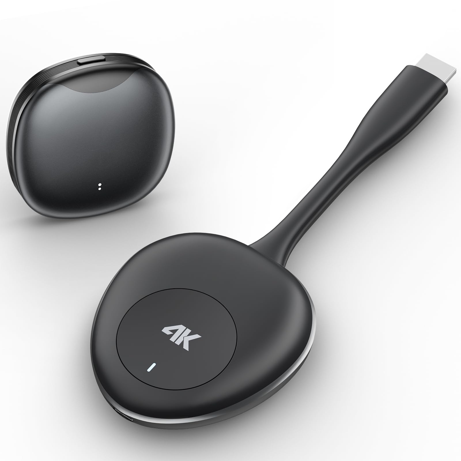 Wireless HDMI Transmitter and Receiver 4K, ZDY Plug & Play 2.4/5GHz Wireless HDMI Display Dongle Adapter 165FT for Streaming Video and Audio to TV/Projector/Monitor from Laptop/PC/TV Box/Projector