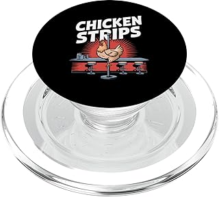 Chicken Strips Pole Dancing Chicken Farmer PopSockets PopGrip for MagSafe