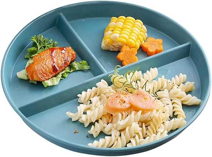 Bariatric Portion Control Plate Salad bowl And Healthier Diets Sectioned Plates