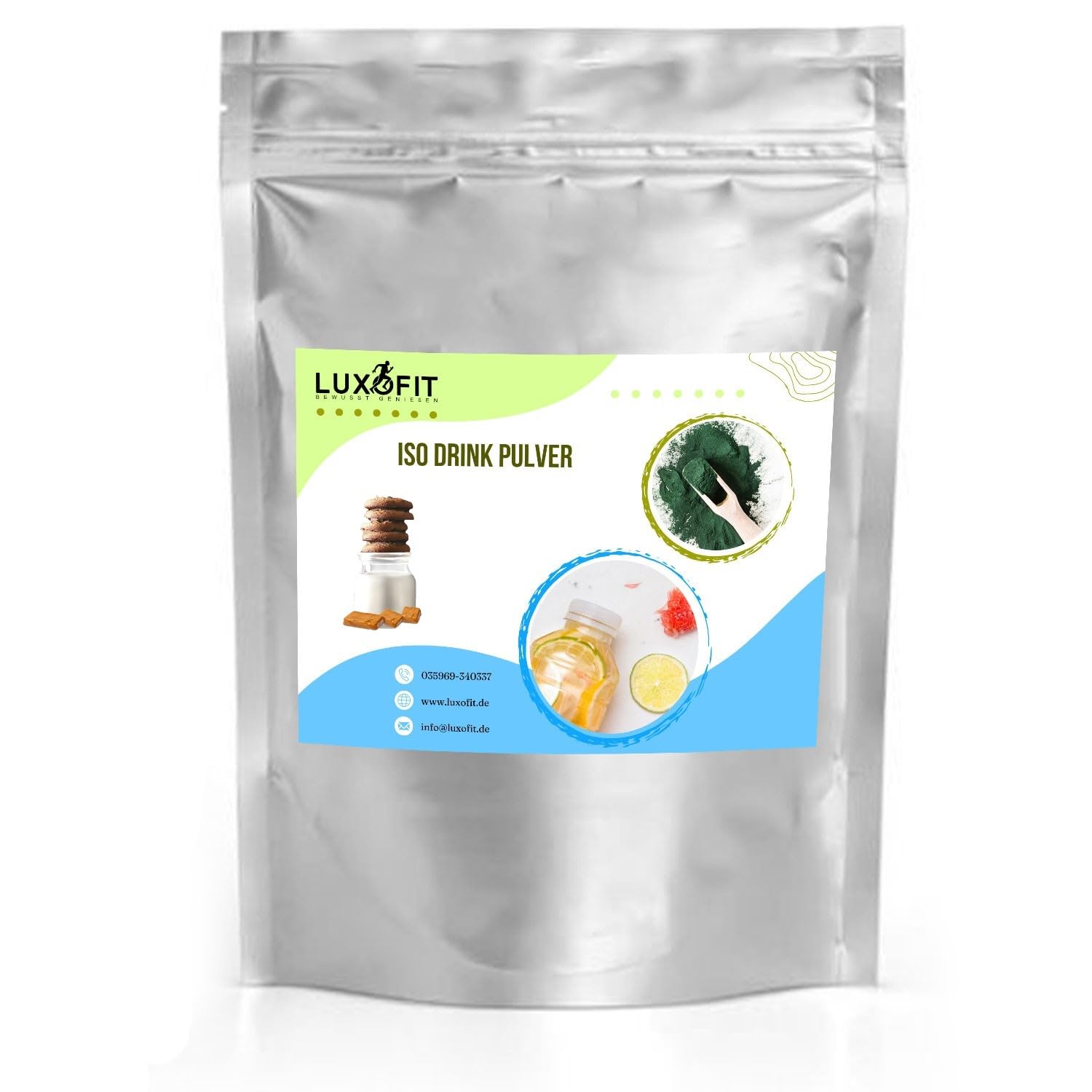 Isotonisches Getränkepulver Baked Milk, Elektrolyte, L-Carnitin, natürliche Aromen, Einfache Zubereitung, Fitness und Gesundheit, Geschmacksintensives Sportgetränk (10 Kg)