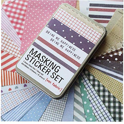 AYRSJCL 27pcs / Box cancelleria Tin Mano Libri