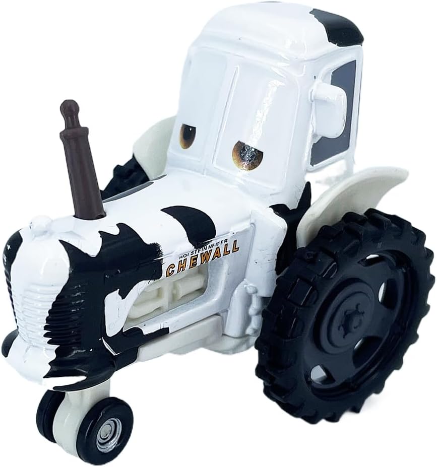 2PCS Portable Small Toy Car 1:55 Diecast Model Metal Body Racers for Preschool Kids 3+ Year Boy Gift (Orange+MilkWhite)