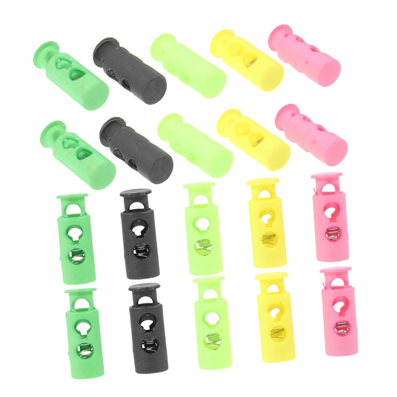 VILLCASE 20pcs Plastic Protectors Knitting Needle Point Stoppers Protectors for Crochet Knitting DIY Craft Skid-Proof Set of 4 Sizes