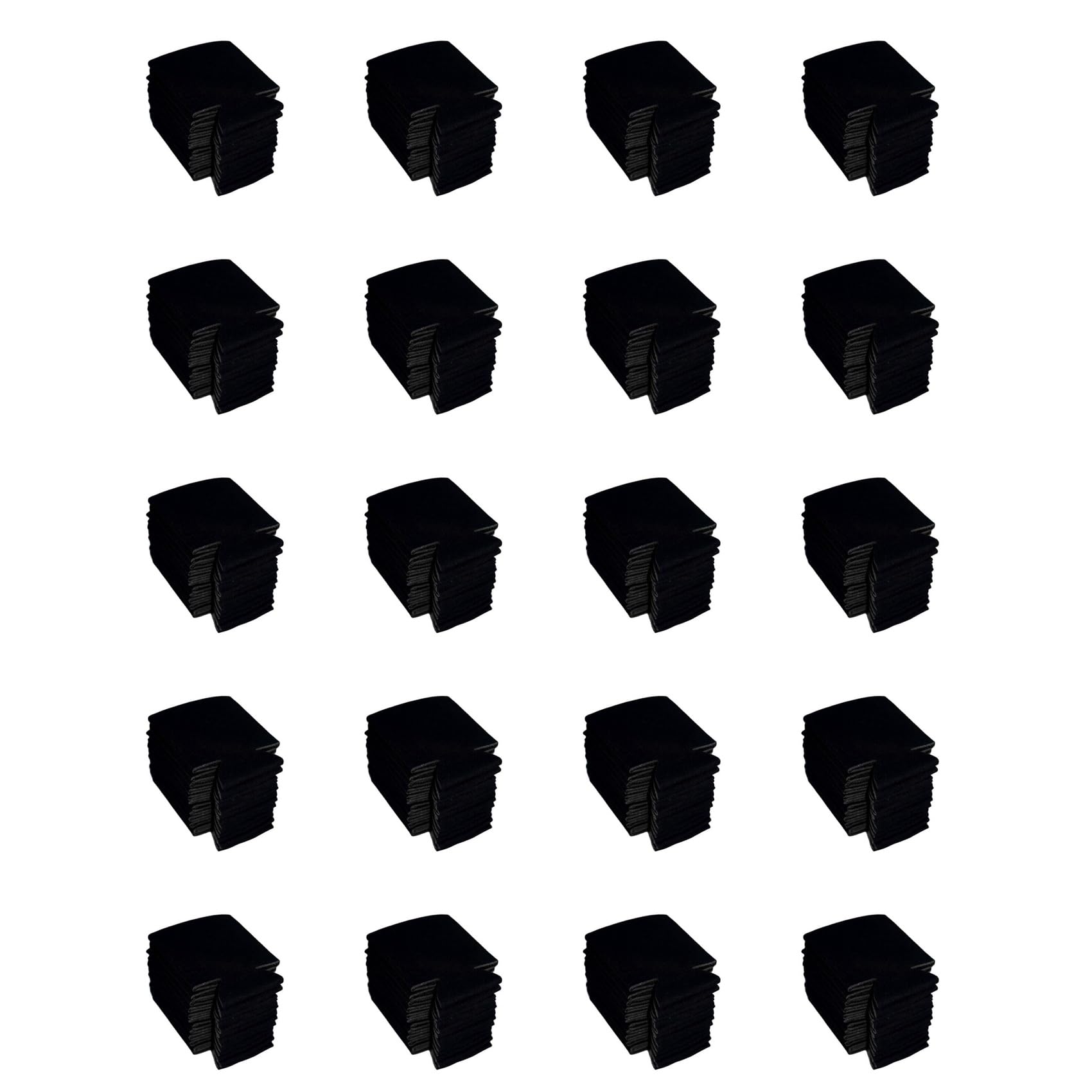 Vjsujehgy 200PCS Neoprene Beer Can Cooler Drink Cup Bottle Sleeve Insulator Wrap Cover New Black
