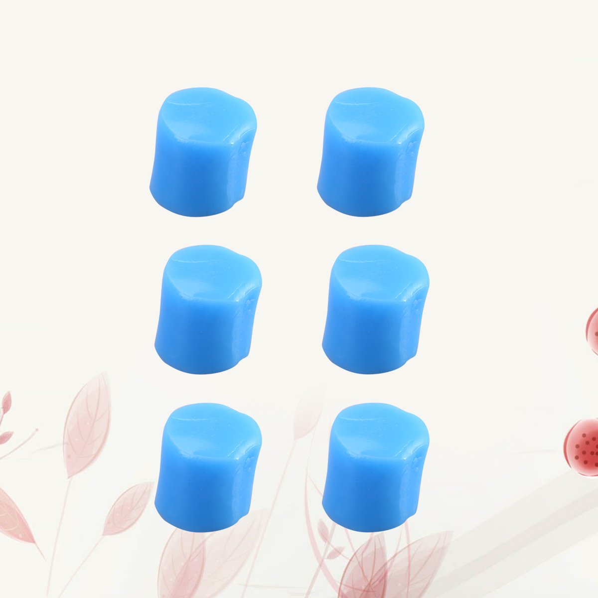 HEALLILY 9Pc Silicone Earplugs Swimming Bath Silicone Ear Plugs Sleep Noise Reducing Ear Plugs (Blue) 2