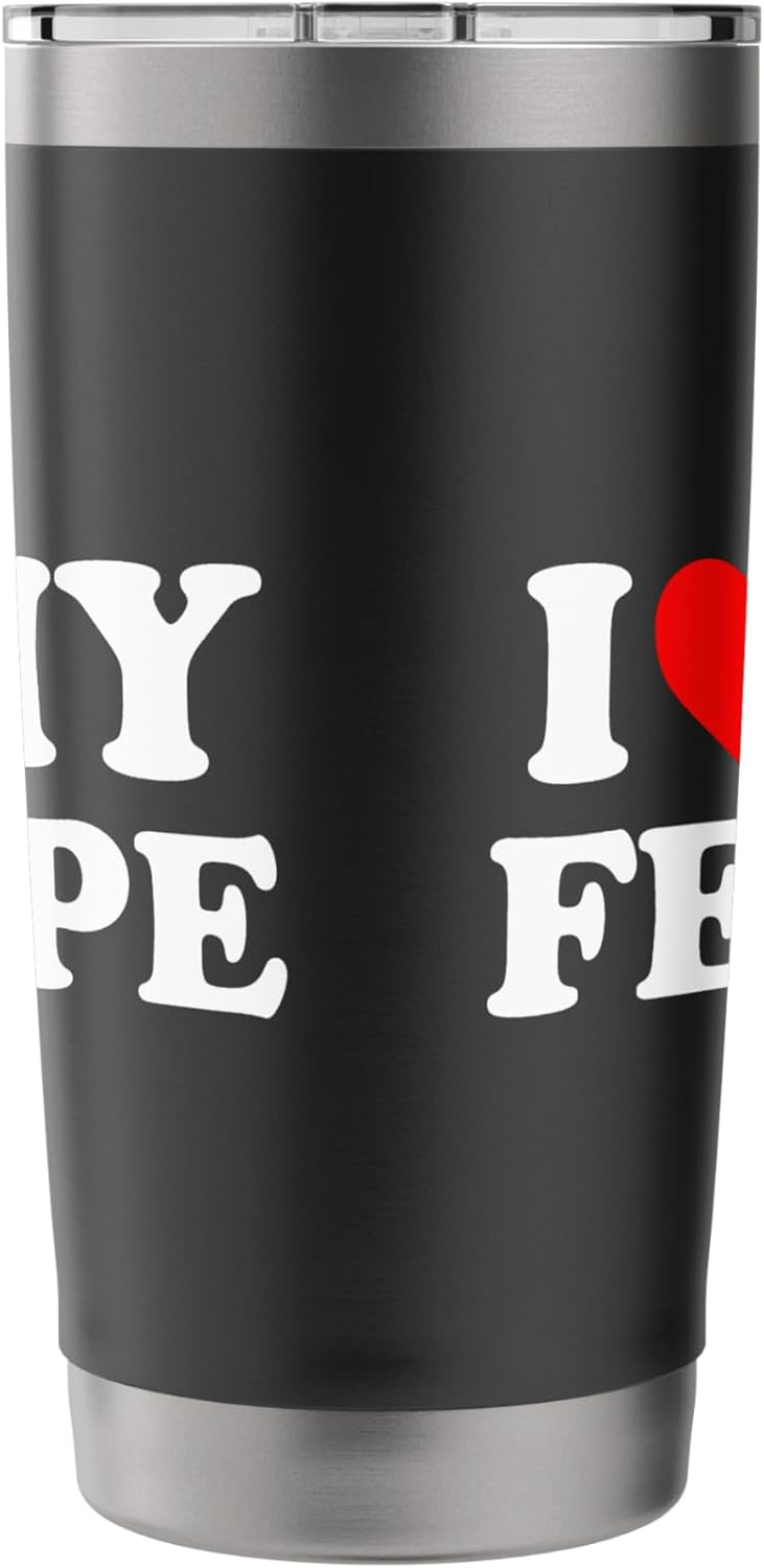 I Love My Felipe Stainless Steel Insulated Tumbler - Image 2