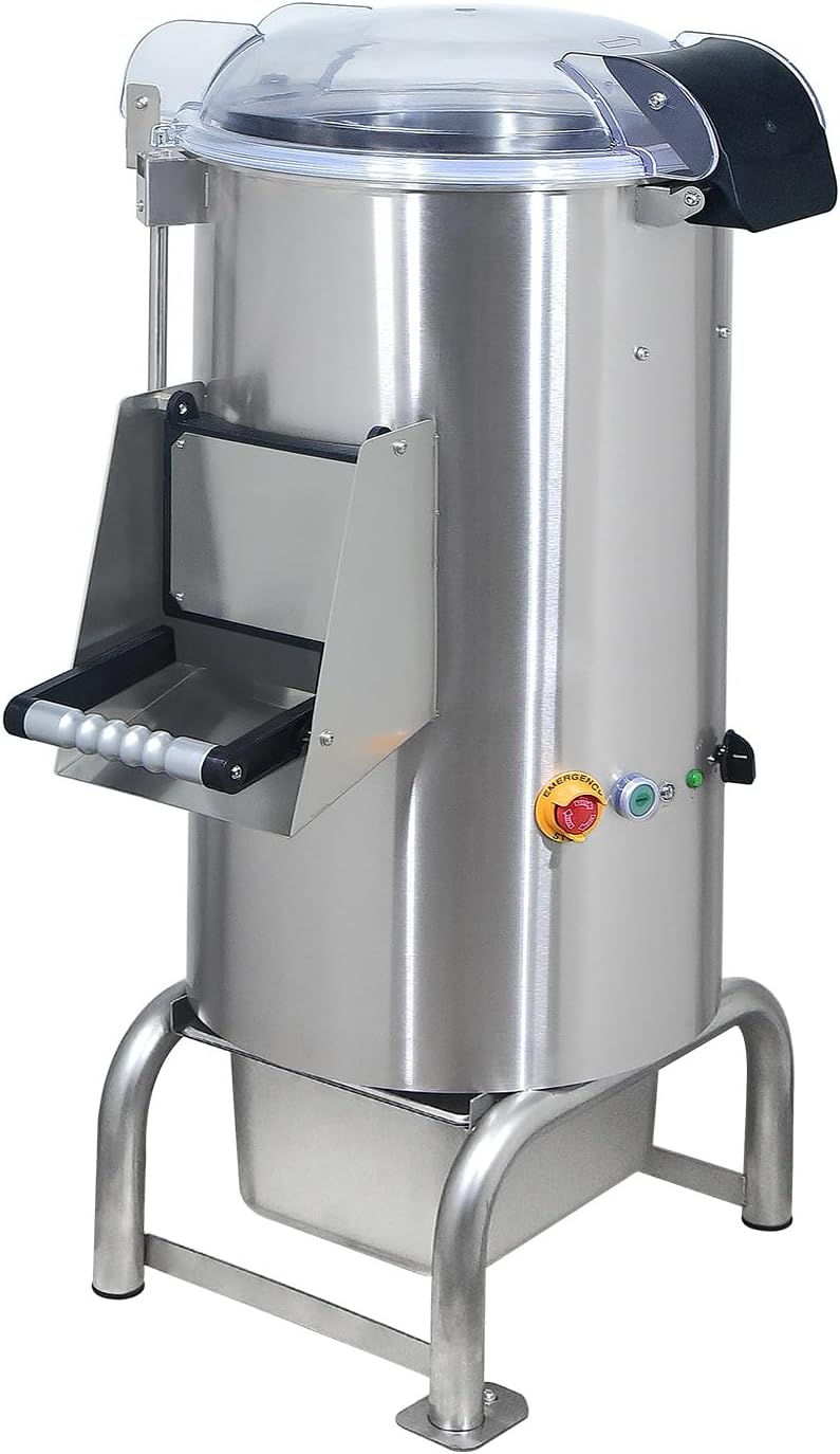 Commercial Potato Peeler Capacity:240-360kg/h, fruit peeler,Potato peeler Stainless steel,peeler for kitchen,carrot peeler Volume:18kg /28L Large