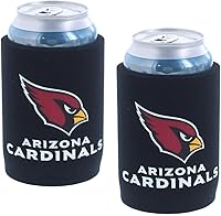 Vista 25 de Soporte aislante para latas y botellas de fútbol americano enfriador de bebidas Huggie (Nueva Orleans (Saints) - Negro)