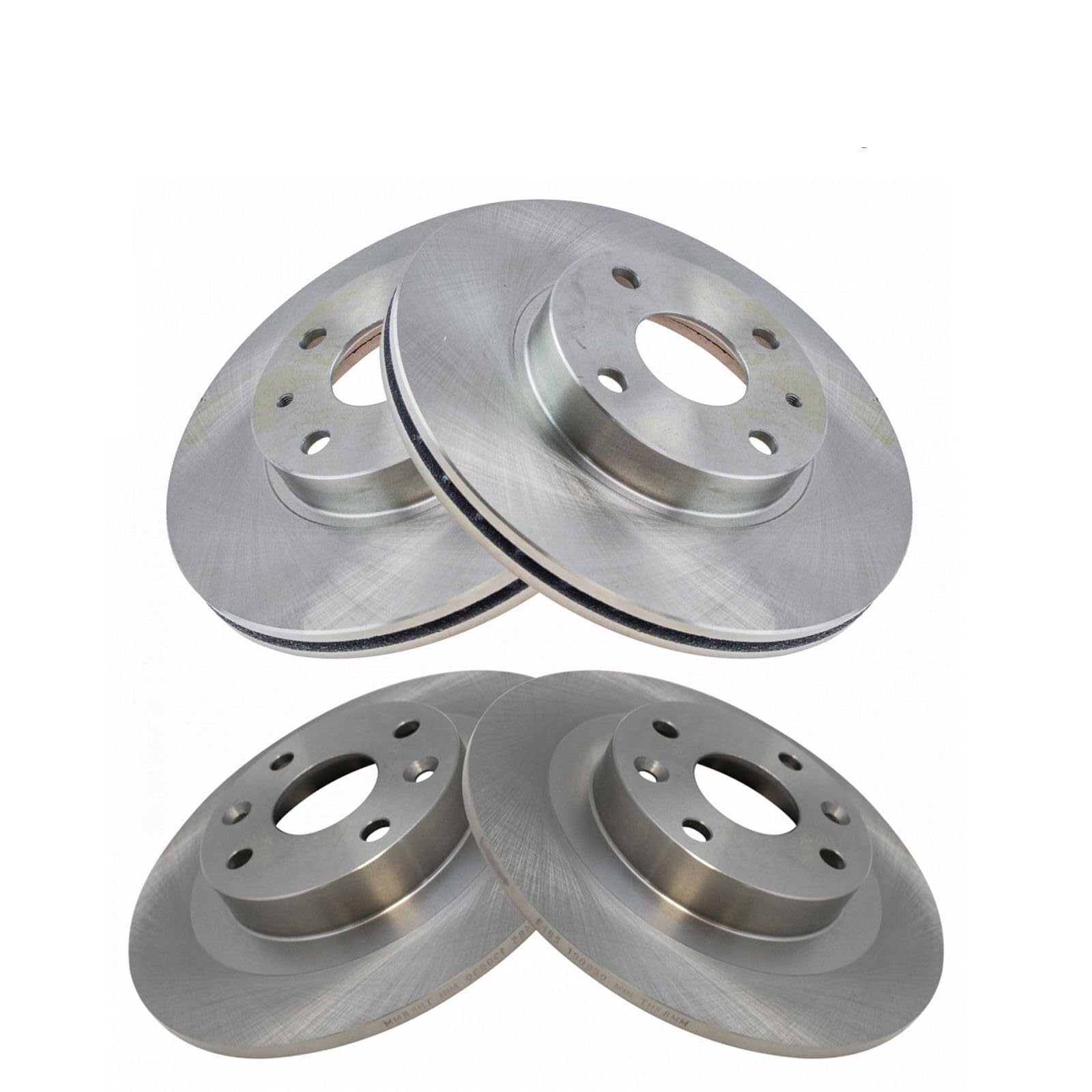 Amazon.com: JKSXIX 4pcs Disc Brake Rotor Set Front Rear Left  