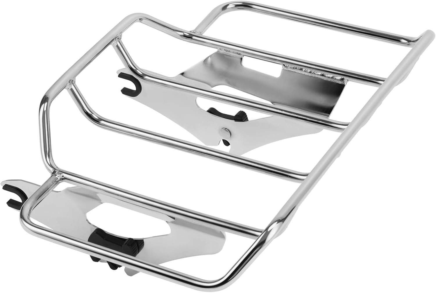 TCMT Quick Release Rear Luggage Rack Fit For Harley Touring Road Street Glide 2014-2025 Chrome