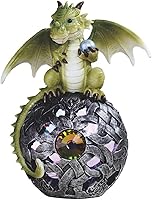 Vista 7 de George S. Chen Imports Dragón en la pantalla LED de la estatua del orbe de la luz (71506)