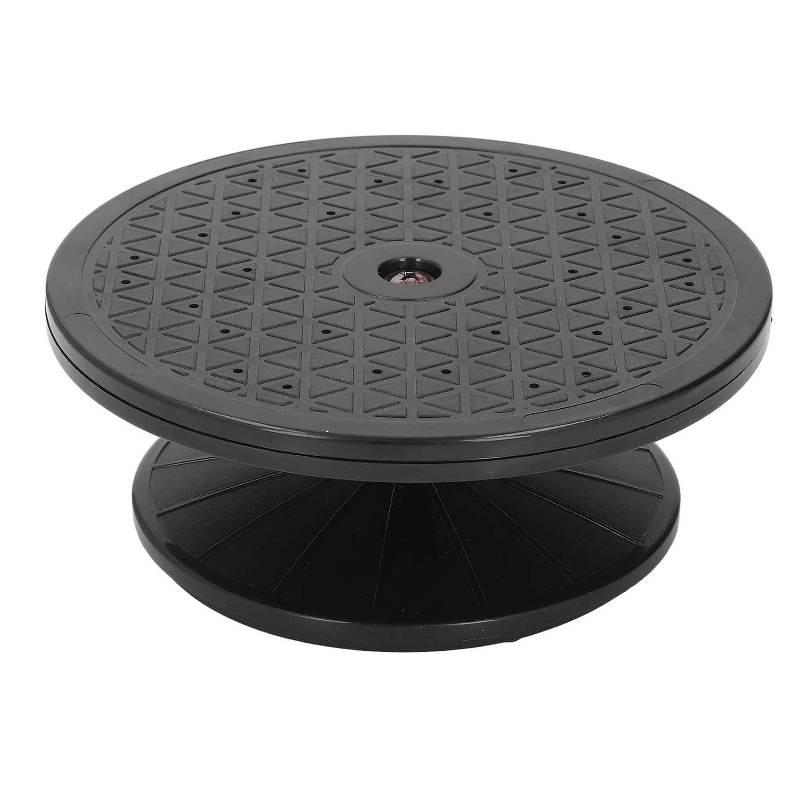 Paint Spraying Turntable ABS Plastic Rotating Work Stand for Painting Sculpting Cake Decorating Craft Projects