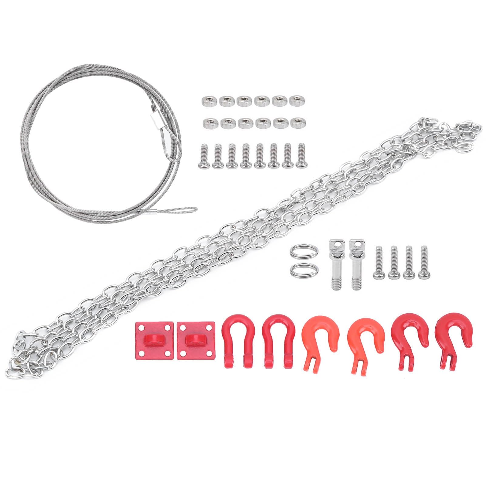 Rc Chain Tube Tow Rope 1/10 RC Trailer Chain, RC Trailer Chain 1/10 Scale RC ...