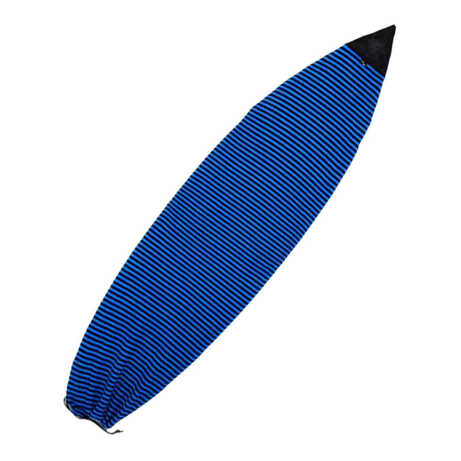 Surfboard Sock Cover Housse pour Planche Polyester avec Protection Renforcée Nez avec Tissu Élastique Fermeture à Cordon Adaptée à Surfboard Paddleboa