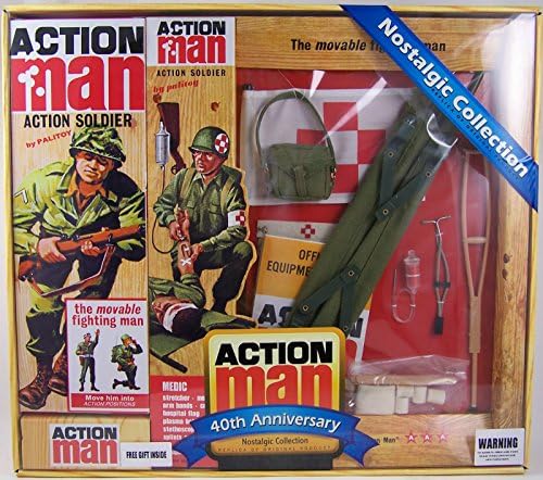 Palitoy Action Man 40th Anniversary Nostalgic Collection Soldier / Medic 12" 1/6th Action Figure Set