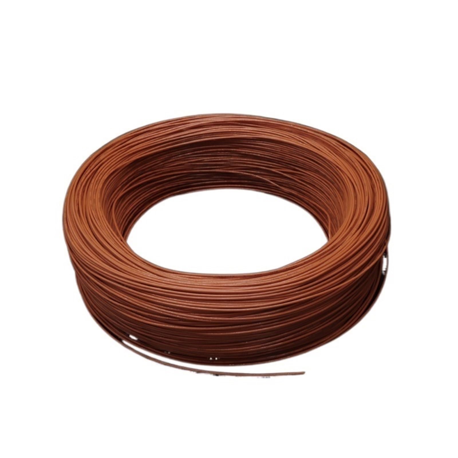Cables eléctricos, Cable de 10 Metros, 300 V, con Aislamiento plástico, Alta Temperatura, 18 AWG a, UL1332, Cable electrónico(Orange,12AWG)