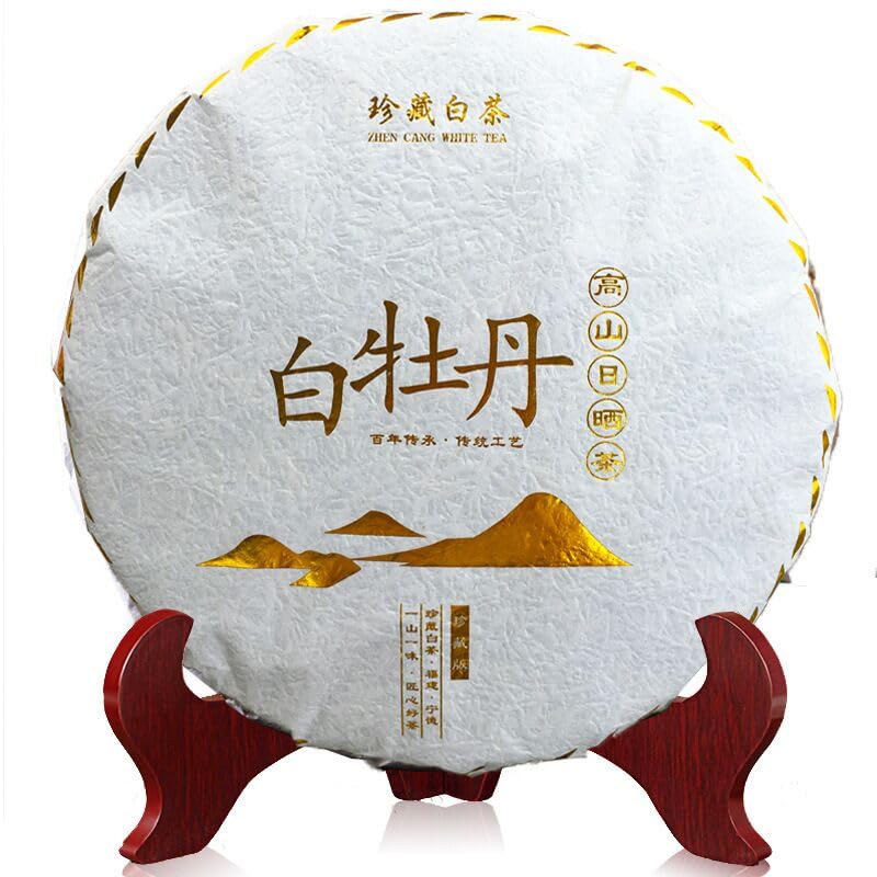 300g Té Blanco Fuding Chino de Alta Montaña Rey peonía original Pastel de té blanco