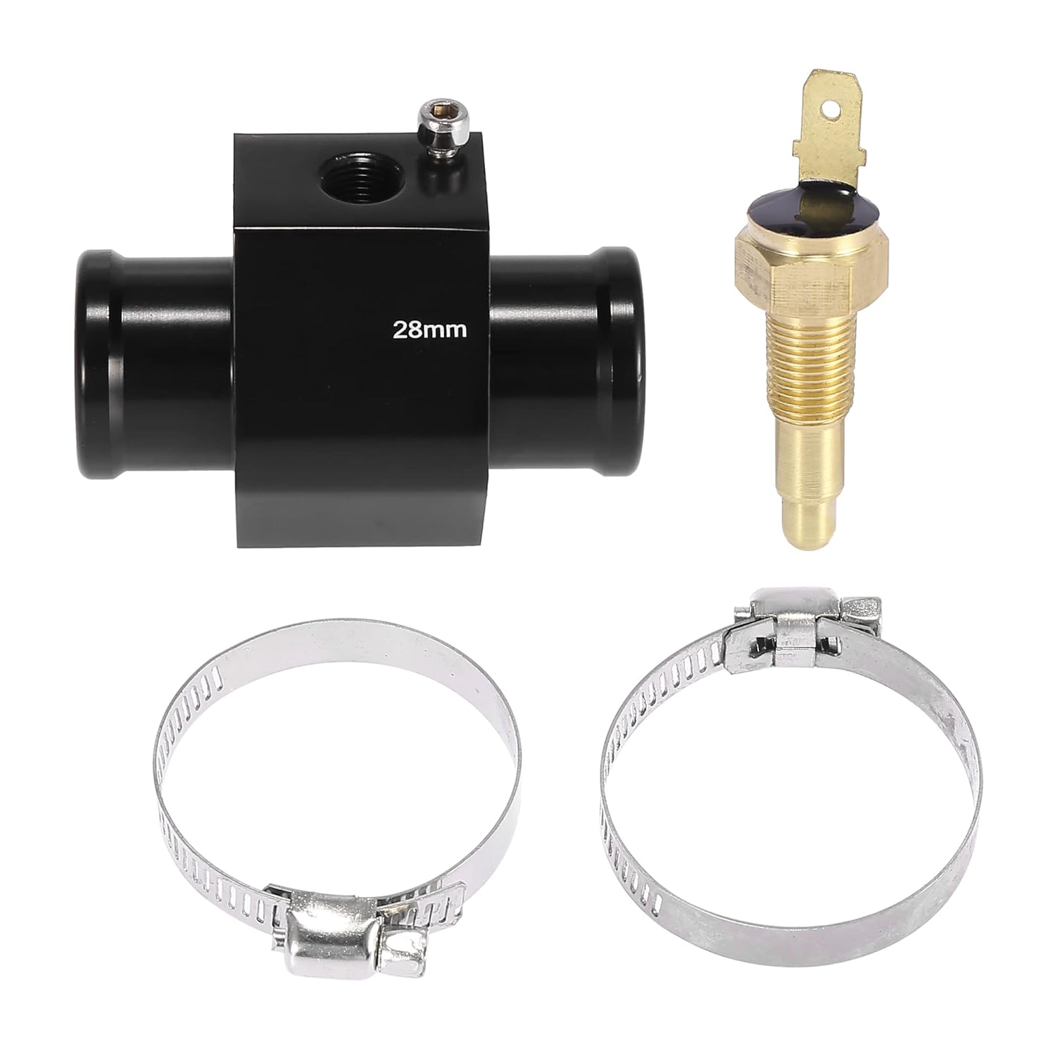 X AUTOHAUX 1 Set Auto Engine Coolant Temperature Sensor Switch Radiator