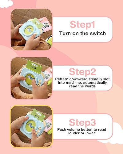 Miniatura 4 de Tarjetas didácticas parlantes, osos, juguetes sensoriales para autismo, materiales de aprendizaje, 112 tarjetas didácticas audibles para niños