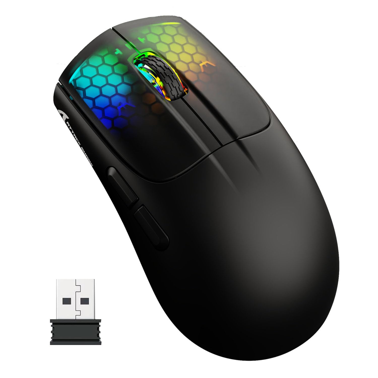 ATTACK SHARK X5 GPRO Superlight Wireless Gaming Mouse 49g,Tri-Mode ...