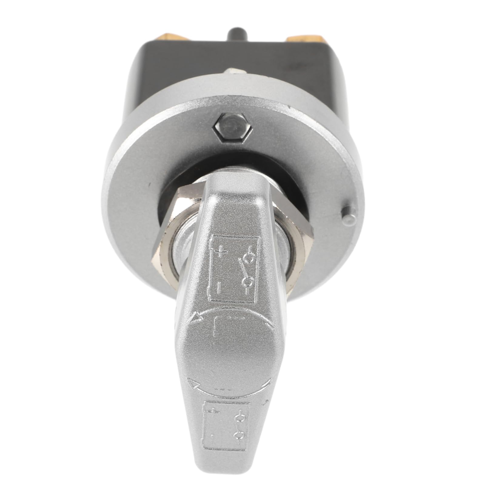 Cabilock Battery Disconnect Switch for Boats and Cars Power Cutoff Switch with Locking Panel for Reliable Battery Isolation and Easy Installation